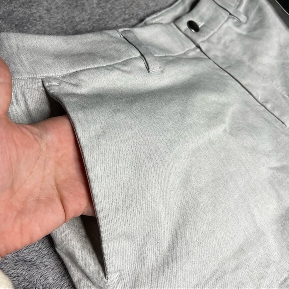 Lululemon Commission Relaxed Fit Short 11” Qwick Oxford Size 32 (White) - Picture 7 of 13